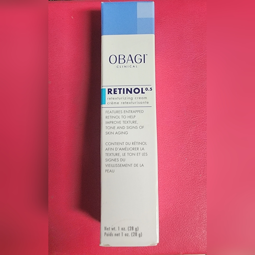 **NEW** Obagi Clinical Retinol 0.5 Retexturizing Cream
